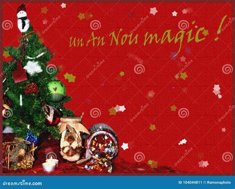 cumprimentos  ano novo urari de um nou imagem de stock imagem de