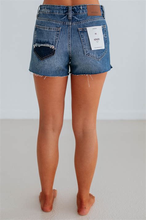 Kenzie Hidden Shorts - Medium Wash – Wild Oak Boutique