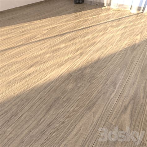 Parquet Floor Noce Canaletta 2 - Wood - 3D model