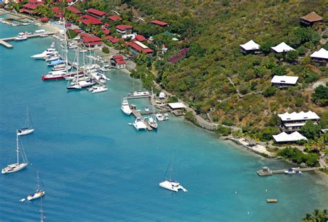 Quarterdeck Club Marina at Bitter End in North Sound, Virgin Gorda