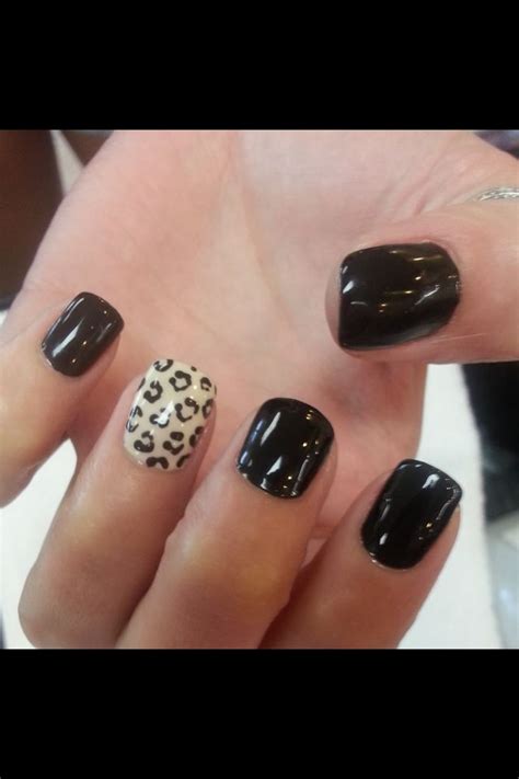 Pin by Melissa Bennett on Nails! | Leopard print nails, Elegant nails ...