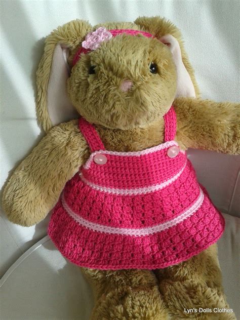 Crochet Bear With Clothes - Amelia's Crochet