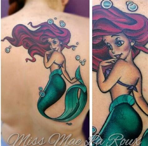 Gorgeous Little Mermaid Ariel tattoo | Mermaid tattoos, Ariel tattoo ...