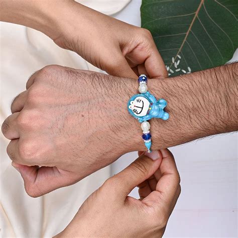 buy cute doraemon rakhi  rs floweraura