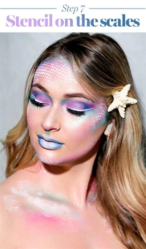 Mermaid Makeup Scales Tutorial | Saubhaya Makeup