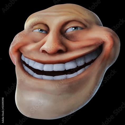 Troll Face Realistic