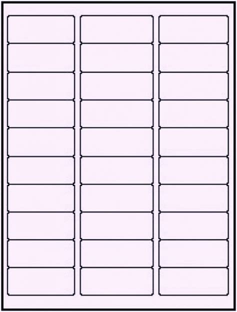 Avery Mailing Labels 5160 Template | williamson-ga.us