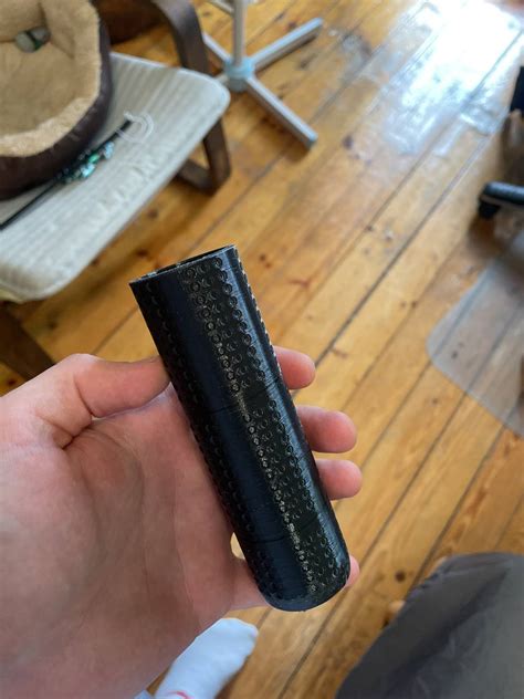 printing modular airsoft suppressor   heavy modded cr