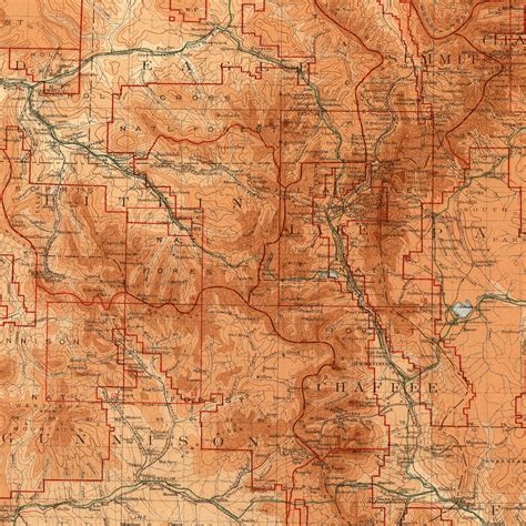 HM-04 1913 Topographic Map of Colorado (George) - Colorado Geological ...