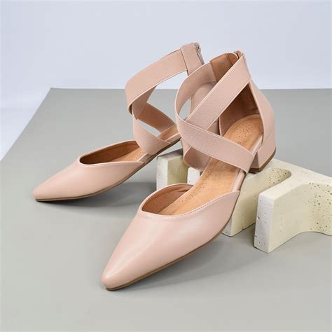 Ella Nude | Low heels, Buy shoes, Heels