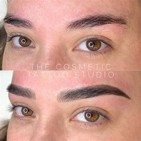 Share more than 72 brow tattoo before and after - in.coedo.com.vn