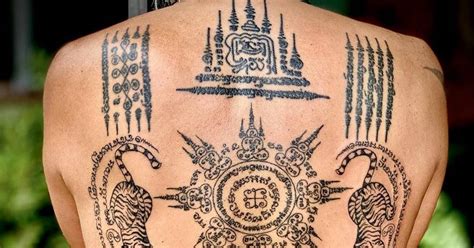 Тайские татуировки: символы духовного и физического баланса - tatpix.ru