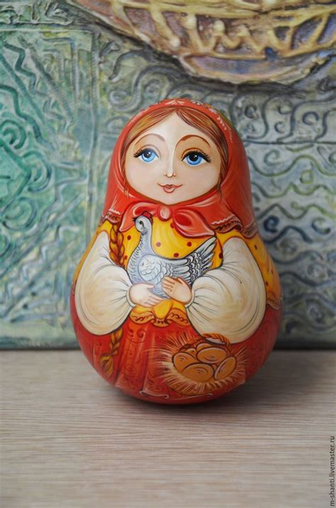 Неваляшка "Снесла курочка золотое яичко", музыкальная неваляшка в ...
