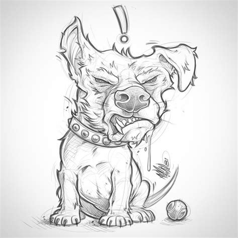 Saturday scribbles inspired by one of my dogs. #sketch #puppy #dog # ...