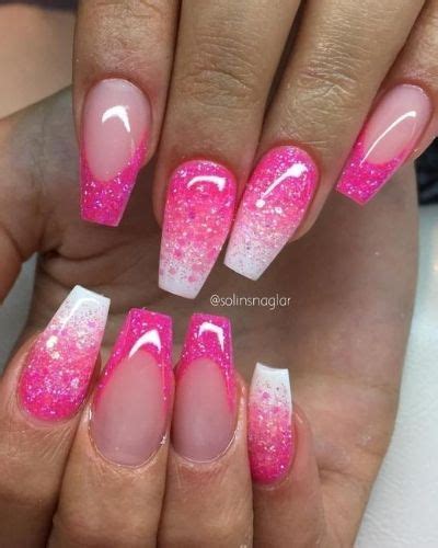 31 Stunning Pink And White Nail Designs To Spice Up Your Style | Pink ...