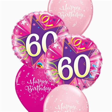 60th Birthday Flowers and Balloons | BirthdayBuzz