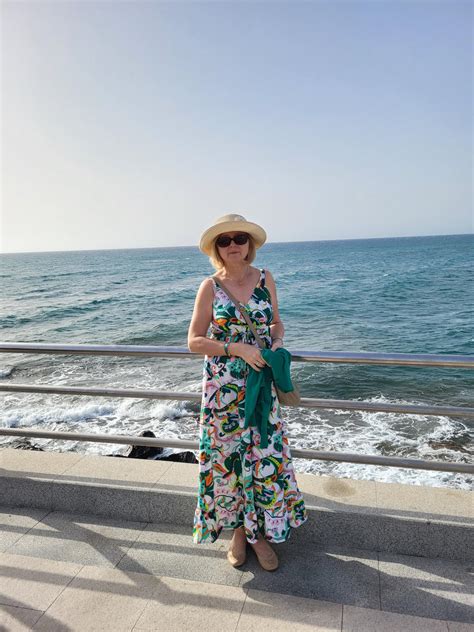 mature Ewa at Maspalomas, promenade on the shores by StanKuch0 on