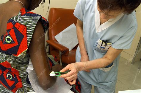 Wound cleaning - Stock Image - M330/1096 - Science Photo Library