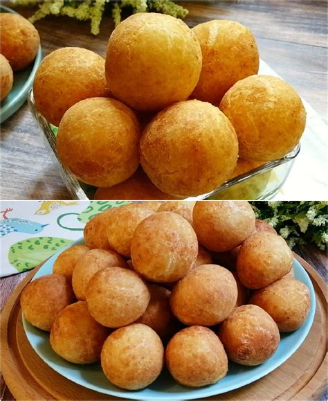 Воздушные творожные шарики, мягкие как пух внутри и с хрустящей ...