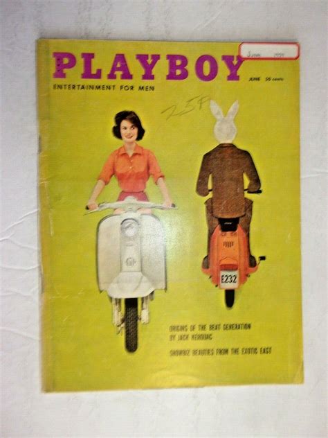 Playboy Magazine - June 1959 - Marilyn Hanold Centerfold BXY70