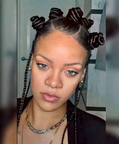 10 Beautiful Rihanna braids hairstyles that will inspire you - Kemi Filani