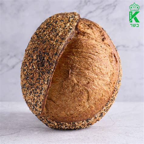 Whole Wheat Sourdough Bread with Kosher Seeds – Con olor a Pan