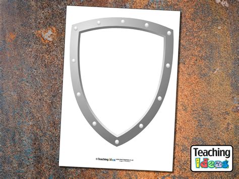 shield template teaching ideas