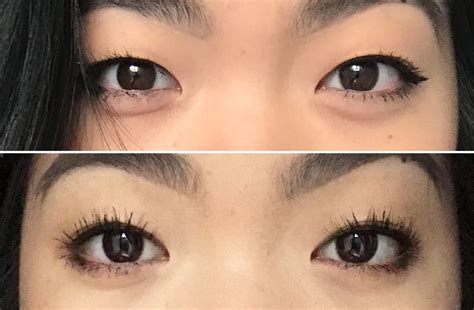 Lash Lift Before and After, With Mascara | I Got a Lash Lift to Curl My ...