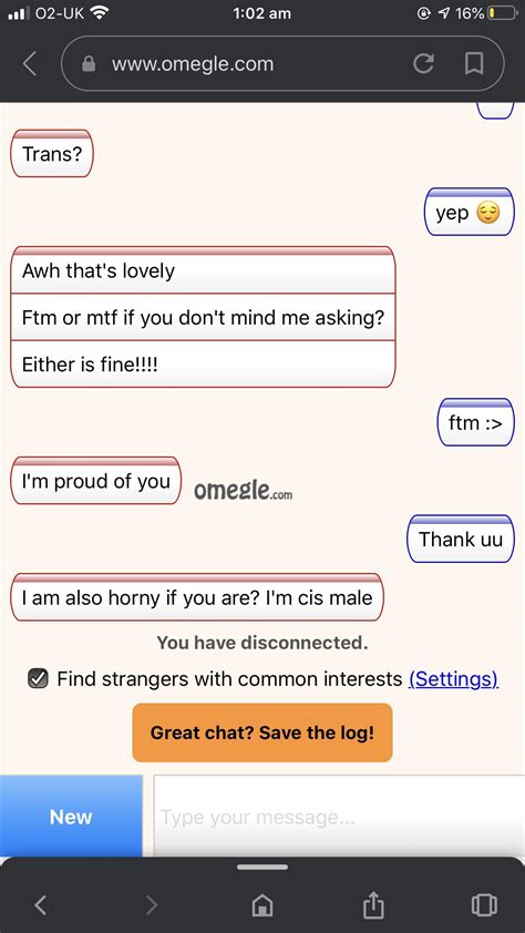 ah. the horny men of omegle. : r/lgbt