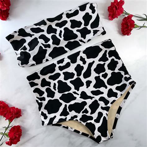 Cow print bikinis suits new style 01 l – Artofit