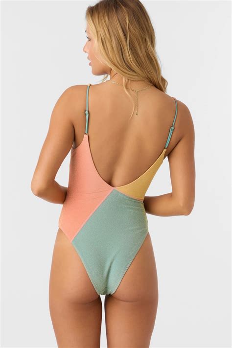 O'Neill Mirage Colorblock Edgewater One Piece - Harbourthread