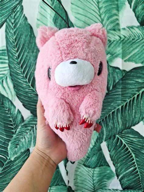 pink gloomy ghost plush toy hobbies toys toys games  carousell