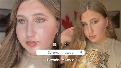 Grwm/ быстрый и красивый макияж на каждый день/ карамельный макияж ...