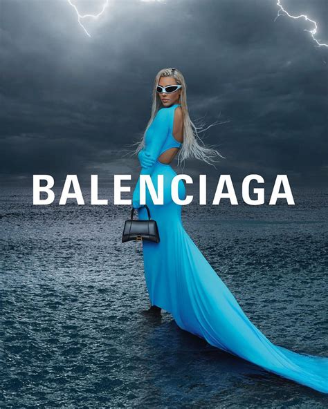 Kim Kardashian walks on water in Balenciaga campaign