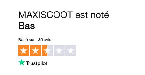 Avis de MAXISCOOT | Lisez les avis marchands de maxiscoot.com