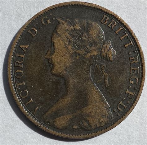 1861 Queen Victoria Half Penny – M J Hughes Coins