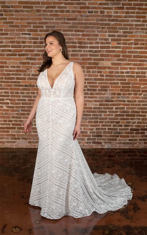 Plus Size Vintage Wedding Dresses With Sleeves