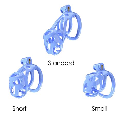 COBRA COCK CAGE 3D PRINTED BLUE GHOST HEAD - Chastity Cage
