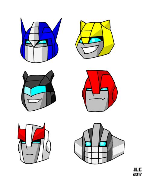 Autobot Heads by Jochimus on DeviantArt