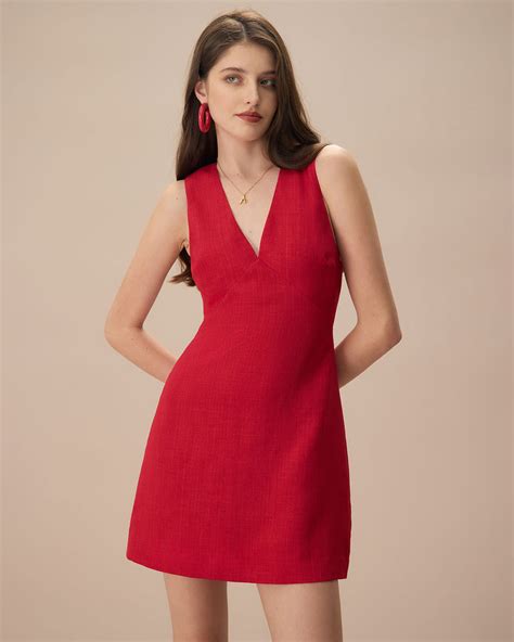 stunning red mini dresses elegant casual party styles rihoas