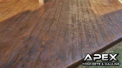 Most Popular Stamped Concrete Patterns - Apex Concrete Services