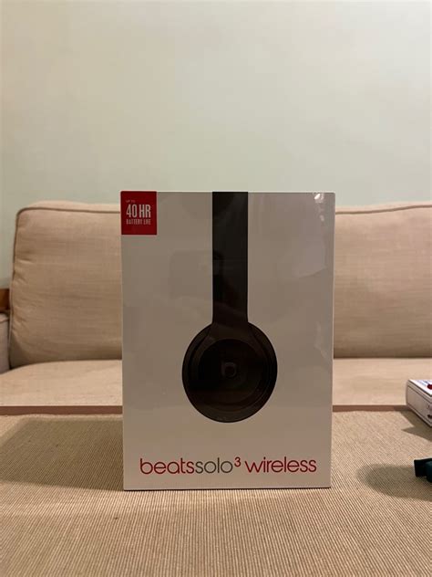 Beats Solo 3 Wireless Black, Audio, Headphones & Headsets on Carousell