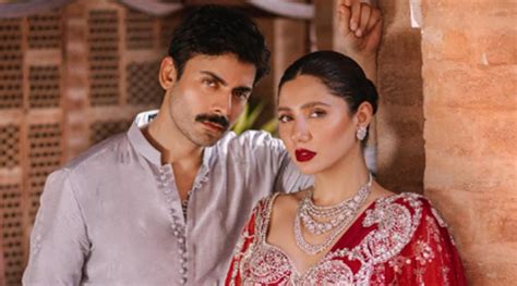 fawad khan  mahira khan dazzle bridal photoshoot