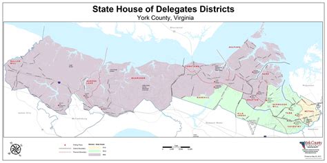 State House of Delegates & Senate Districts Maps | York County, VA