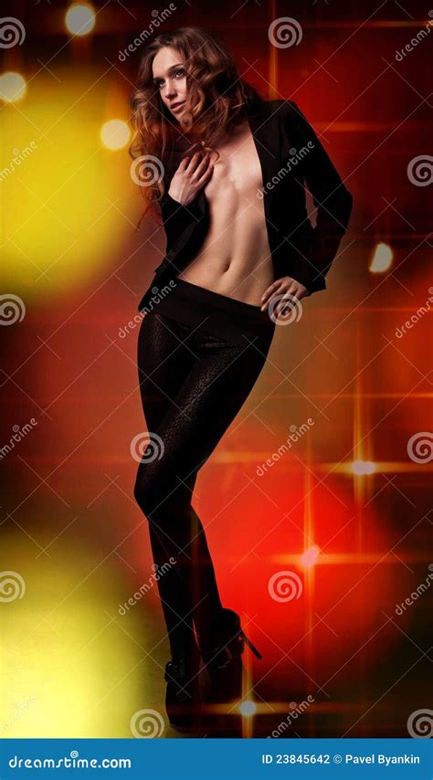 Beautiful Girl Dancing in Nightclub Stock Photo - Image of music, lifestyle: 23845642