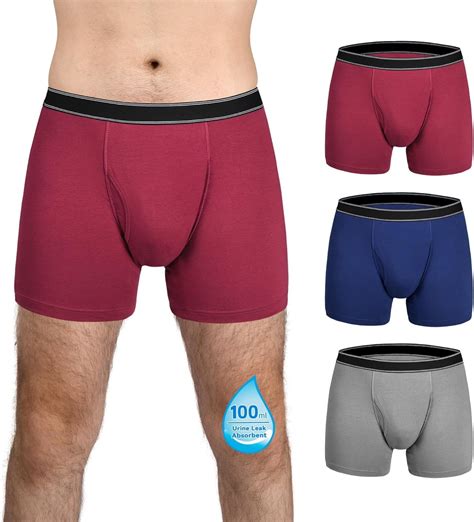 amazoncom peteys washable incontinence underwear  men super