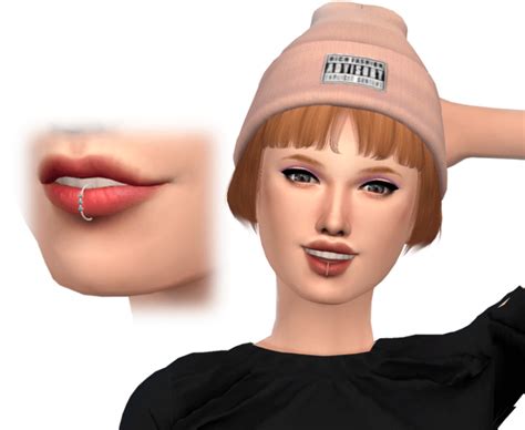 Best Lip Piercing Custom Content for the Sims 4 — SNOOTYSIMS