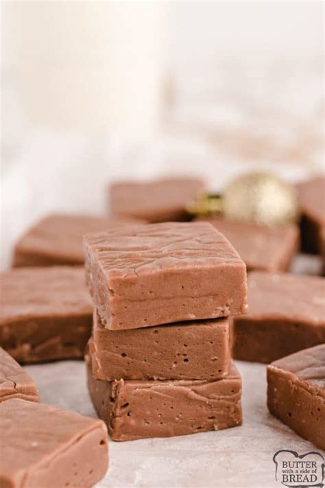 EASY FUDGE RECIPE - Butter with a Side of Bread
