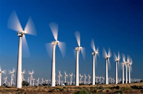 wind turbines fighting climate change