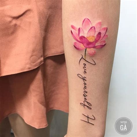 What Does A Pink Lotus Flower Tattoo Mean | Best Flower Site